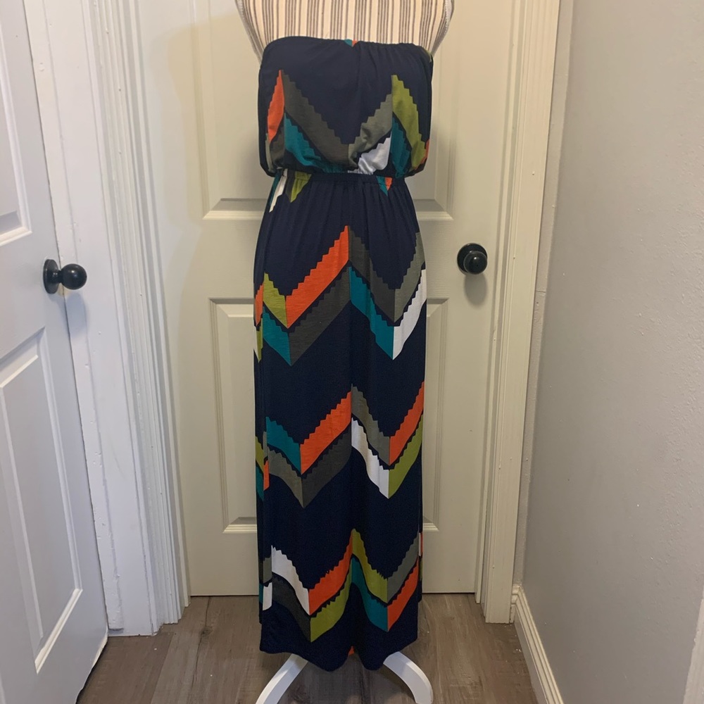 Multicolor Maxi Dress size Small